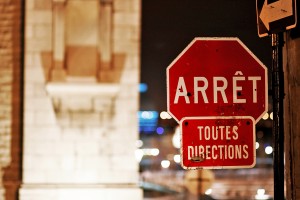 stop sign